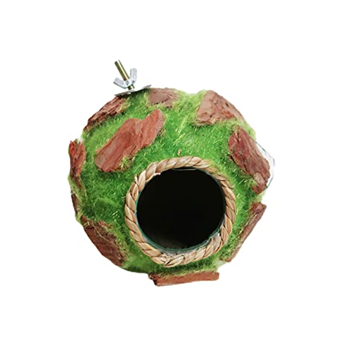 MHADBKH Papageienhaus für Käfig Papagei Nistkasten Hamster Nistkasten für Muschelhaus Sittich Vogelkäfig Haustier Rassebox MHADBKH Papageienhaus für Käfig Papagei Nistkasten Hamster Nistkasten für Muschelhaus Sittich Vogelkäfig Haustier Rassebox von MHADBKH