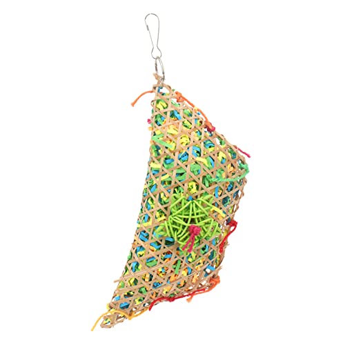 MHADBKH Papageienkäfig-Spielzeug, Knisterpapier, Kauen, Futtersuche, Hängespielzeug für kleine Vögel, Papageien, Kakadus, Aras MHADBKH Papageienkäfig-Spielzeug, Knisterpapier, Kauen, Futtersuche, Hängespielzeug für kleine Vögel, Papageien, Kakadus, Aras von MHADBKH