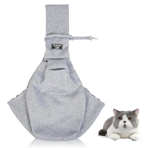 Welpen-Tragetasche, Hundetragetasche für kleine und mittelgroße Hunde, wendbar, doppelseitig, freihändig, Katzentasche, weich, bequem, für kleine Haustiere unter 7,5 kg Welpen-Tragetasche, Hundetragetasche für kleine und mittelgroße Hunde, wendbar, doppelseitig, freihändig, Katzentasche, weich, bequem, für kleine Haustiere unter 7,5 kg von MHYMX