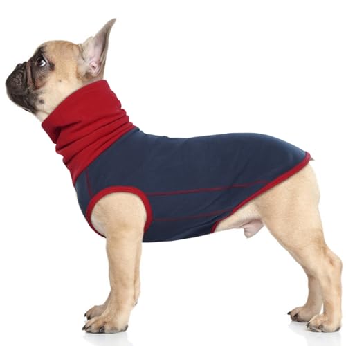 MHaustlie Hundepullover, Hundemantel Fleece, Fleece-Weste für Kleine, Warmer und Leichter Pullover, Hunde Fleecemantel, Pyjama, Sweater für Hunde, Weich Hundepullover(Dunkelblau, S) MHaustlie Hundepullover, Hundemantel Fleece, Fleece-Weste für Kleine, Warmer und Leichter Pullover, Hunde Fleecemantel, Pyjama, Sweater für Hunde, Weich Hundepullover(Dunkelblau, S) von MHaustlie