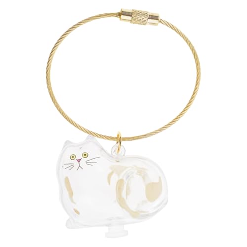 MIADOSHINSE Acryl-Aufbewahrungsbox für Tierhaare mit Seil, Sammlerstück-Aufbewahrung und dekorativer Heimdekoration, vielseitig einsetzbar als Schlüsselanhänger MIADOSHINSE Acryl-Aufbewahrungsbox für Tierhaare mit Seil, Sammlerstück-Aufbewahrung und dekorativer Heimdekoration, vielseitig einsetzbar als Schlüsselanhänger von MIADOSHINSE