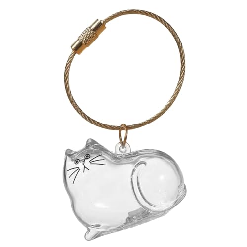 MIADOSHINSE Acryl-Aufbewahrungsbox für Tierhaare mit Seil, Sammlerstück-Aufbewahrung und dekorativer Heimdekoration, vielseitig einsetzbar als Schlüsselanhänger MIADOSHINSE Acryl-Aufbewahrungsbox für Tierhaare mit Seil, Sammlerstück-Aufbewahrung und dekorativer Heimdekoration, vielseitig einsetzbar als Schlüsselanhänger von MIADOSHINSE