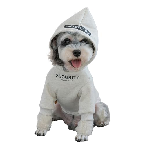 Warmer Haustier-Kapuzenpullover für kleine Hunde und Katzen, ein Haustiermantel für kaltes Wetter, graues Fleece-Haustier-Sweatshirt. Warmer Haustier-Kapuzenpullover für kleine Hunde und Katzen, ein Haustiermantel für kaltes Wetter, graues Fleece-Haustier-Sweatshirt. von MIANHUATANG