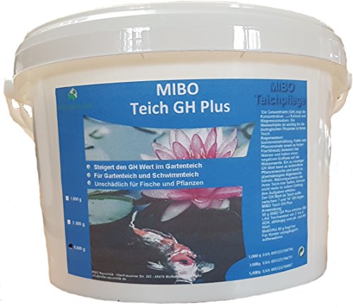 MIBO GH Plus 3kg erhöhen 30.000 Liter Gartenteichwasser um 3° bis 5° DGH von MIBO-Aquaristik