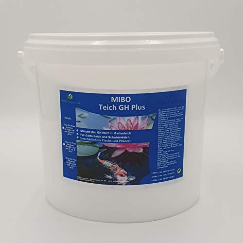 MIBO GH Plus 5kg erhöhen 50.000 Liter Gartenteichwasser um 3° bis 5° DGH von MIBO-Aquaristik