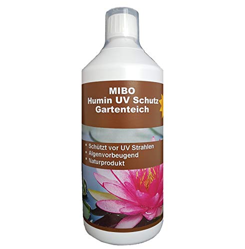 MIBO Humin UV Schutz Gartenteich 1000ml ausreichend für 25.000 Liter von MIBO-Aquaristik