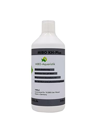 MIBO KH Plus 1000ml Aquarium Wasseraufbereiter Wasseraufhärter Ph Stabilisator von MIBO-Aquaristik