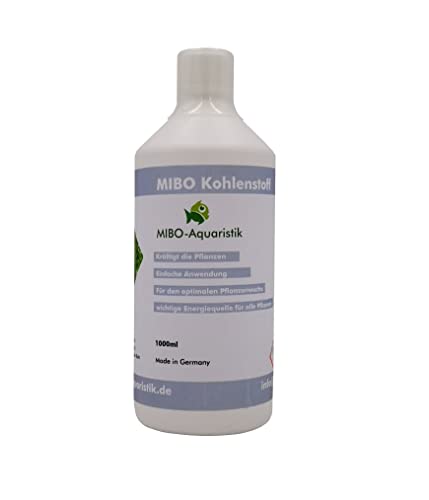 MIBO Kohlenstoffdünger 500 ml Flasche inkl. Dosierbecher ausreichend für 12.500 Li Aquarium Wasser von MIBO-Aquaristik