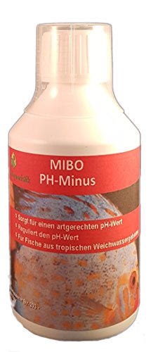 MIBO PH Minus 250ml Aquarium Wasseraufbereiter PH-Wert Regulator für weiches Wasser von MIBO-Aquaristik