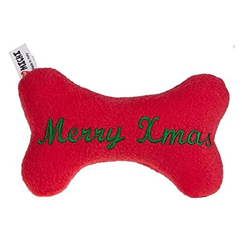 MICHI MICH-SC61 Dog Toy Bone Xmas Red S Hundespielzeug von MICHI