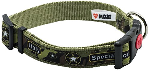 MICHI MICHI-C01 Hundehalsband Italy Special Forces, XS von MICHI