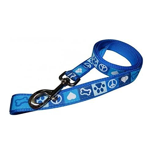 MICHI MICHI-G09 Hundeleine Paws Narrow, blau von MICHI