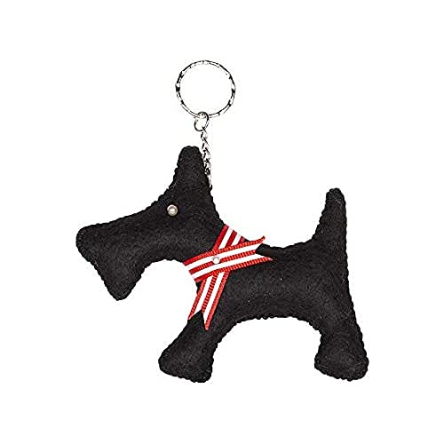 MICHI MICHI-PC22 Portachiavi Black Schnauzer - Keyring Black Schnauzer Geschenkidee Keychain von MICHI