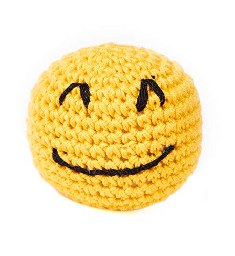 MICHI MICHI-SC104 GIOCO Crochet Toy Emoji 01 Smile Hundespielzeug von MICHI
