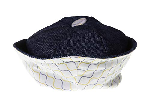 MICHI MICHI-SCCA01-S CAPPELLINO Jeans COOL Doggie Cap S Hundehut, Hundekappe von MICHI