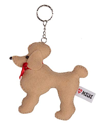 MICHI PC18 Keyring Poodle Brown Geschenkidee Schlüsselbund von MICHI