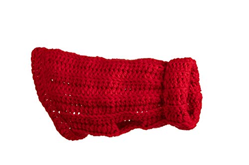 MICHI S cm21 Sweater Kora RED XS 25 cm Hund Pullover von MICHI