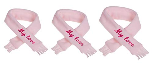 MICHI SC55 My Love Scarf PINK M Schal für Hunde von MICHI