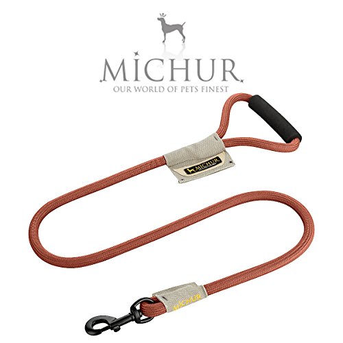 MICHUR Carola Vintage Style Leine, Nylon Hundeleine, Leine für Hunde, Nylonleine, PASSEND ZUM Halsband UND Geschirr Wendy, in verschiedenen Größen und Farben erhältlich von MICHUR OUR WORLD OF PETS FINEST