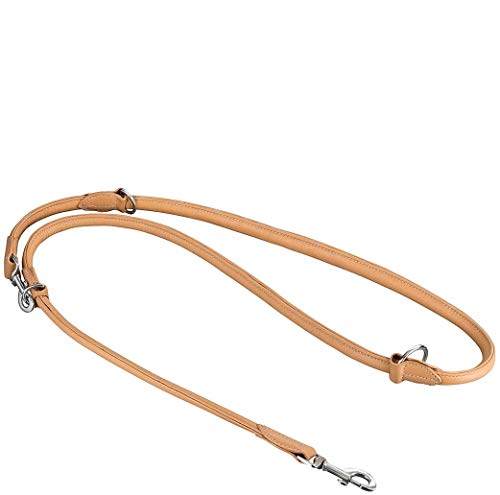 MICHUR Santiago BEIGE Hundeleine Leder, Lederleine Hund, Führleine, Rundleine Leder, längenverstellbar, größenverstellbar, verstellbar Leine Leder, BEIGE, in verschiedenen Größen erhältlich MICHUR Santiago BEIGE Hundeleine Leder, Lederleine Hund, Führleine, Rundleine Leder, längenverstellbar, größenverstellbar, verstellbar Leine Leder, BEIGE, in verschiedenen Größen erhältlich von MICHUR OUR WORLD OF PETS FINEST