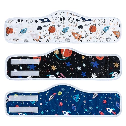 MICOOYO Hunde-Bauchbänder (Star Space, Größe S, 22,9 - 30,5 cm) von MICOOYO