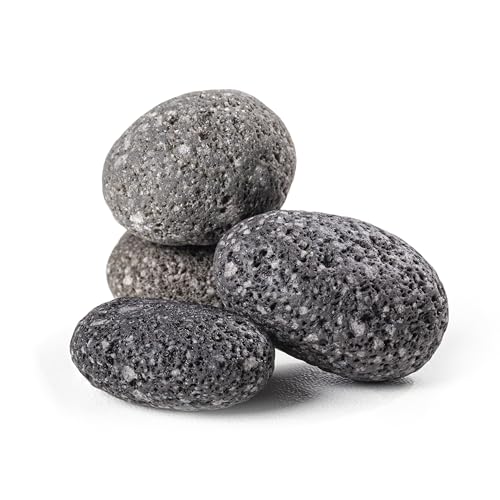 ARKA mySCAPE-Lava Pebbles - 10 kg / 10-20 mm - Lava-Pebbles für eindrucksvolle Aquascapes in Süßwasseraquarien, unterstützen die natürliche Filtration und bieten kreativen Gestaltungsspielraum. von ARKA
