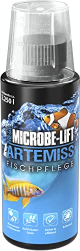 MICROBE-LIFT® - Artemiss | Kräuterbasiertes Pflegepräparat für Fische in jedem Meerwasser und Süßwasser Aquarium | Unterstützt das Immunsystem von Fischen | Inhalt: 118 ml von MICROBE-LIFT