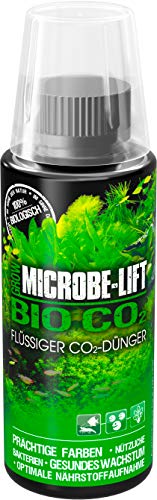 MICROBE-LIFT Bio-CO2-118 ml - Innovativer flüssiger CO2-Dünger. Fördert das Pflanzenwachstum in Süßwasseraquarien mit Mikroben & Huminsäure, frei von Nitraten. von MICROBE-LIFT