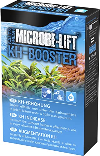 MICROBE-LIFT KH Booster – Karbonathärte KH Erhöhung für Süßwasser und Meerwasser Aquarium mit nützlichen Bakterien, 250g von MICROBE-LIFT