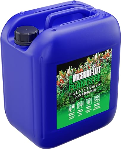 MICROBE-LIFT® - Plants FE | Eisendünger für Pflanzen in jedem Süßwasser Aquarium | Für prachtvollen Pflanzenwuchs | FREI VON Nitrat & Phosphat | Aquascaping | Inhalt: 5 L von MICROBE-LIFT