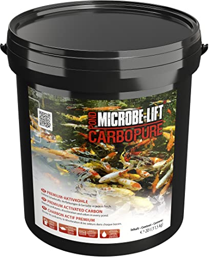 MICROBE-LIFT Pond Carbopure - 11,5 kg - Premium Aktivkohle für glasklares Teichwasser, entfernt effektiv Trübungen und Giftstoffe. von MICROBE-LIFT