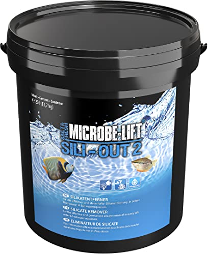 MICROBE-LIFT Sili-Out 2-20 L - Leistungsstarker Silikat Absorber, entfernt effektiv Silikat, Phosphat und weitere Schadstoffe aus jedem Aquarium, verbessert deutlich die Wasserqualität. von MICROBE-LIFT
