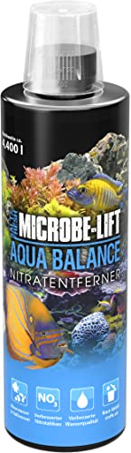 MICROBE-LIFT Aqua Balance - 473 ml - Biologischer Nitratentferner, verbessert Wasserqualität in Allen Aquarien, unterstützt EIN gesundes Ökosystem. von MICROBE-LIFT