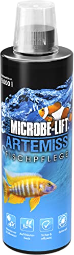MICROBE-LIFT® - Artemiss | Kräuterbasiertes Pflegepräparat für Fische in jedem Meerwasser und Süßwasser Aquarium | Unterstützt das Immunsystem von Fischen | Inhalt: 473 ml von MICROBE-LIFT