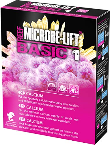 MICROBE-LIFT® - Basic 1 Calcium | Kalzium-Zusatz zur Korallenversogung in jedem Meerwasseraquarium | Basic-System | Hochrein | Inhalt: 400 g von MICROBE-LIFT
