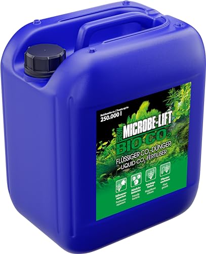 MICROBE-LIFT Bio-CO2-5000 ml - Innovativer flüssiger CO2-Dünger. Fördert das Pflanzenwachstum in Süßwasseraquarien mit Mikroben & Huminsäure, frei von Nitraten. von MICROBE-LIFT