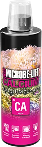 MICROBE-LIFT Calcium - 473 ml - Hochreiner Kalzium-Zusatz, fördert das gesunde Wachstum von Korallen und stabilisiert die Wasserwerte. von MICROBE-LIFT