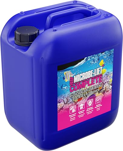 Microbe-Lift Complete - 5 L - KH-Erhöhung und pH-Stabilisierung für Meerwasseraquarien, unterstützt EIN stabiles und gesundes Korallenwachstum. Microbe-Lift Complete - 5 L - KH-Erhöhung und pH-Stabilisierung für Meerwasseraquarien, unterstützt EIN stabiles und gesundes Korallenwachstum. von ARKA
