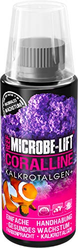MICROBE-LIFT Coralline - 118 ml - Kalkrotalgen-Booster zur Beschleunigung des Wachstums und Intensivierung der Farben von Kalkrotalgen in Meerwasseraquarien. von MICROBE-LIFT