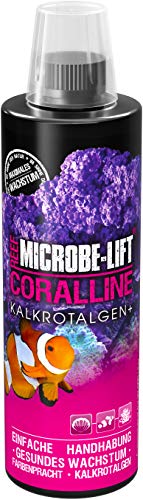 MICROBE-LIFT Coralline - 473 ml - Kalkrotalgen-Booster zur Beschleunigung des Wachstums und Intensivierung der Farben von Kalkrotalgen in Meerwasseraquarien. von MICROBE-LIFT