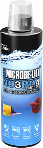 MICROBE-LIFT NOPO Control - 473 ml - Effektiver Nitrat- & Phosphat-Abbau in Meer- und Süßwasseraquarien für verbesserte Wasserqualität und gesundes Aquariumleben. von ARKA
