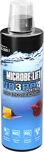 MICROBE-LIFT® - NOPO Control | Steigert den Abbau von Nitrat (NO3) & Phosphat (PO4) in jedem Meerwasser und Süßwasser Aquarium | Inhalt: 473 ml von MICROBE-LIFT