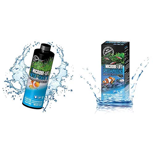 MICROBE-LIFT Nite-Out II – Bakterienstarter für Süß- und Meerwasser Aquarium, 118ml & Special Blend – hochaktive Bakterien, für naturnahes Aquarium, fördert Abbau von Verunreinigungen, 118ml von MICROBE-LIFT