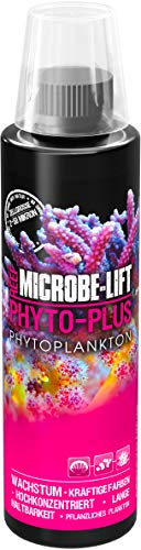 MICROBE-LIFT Phyto-Plus - 236 ml - Futterplankton für Korallen und Wirbellose, ungekühlt haltbar, unterstützt gesunde Ernährung in Meerwasseraquarien. von MICROBE-LIFT