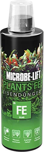 MICROBE-LIFT Plants FE - 473ml - Spezialisierter Eisendünger für prächtigen Pflanzenwuchs in Süßwasseraquarien, fördert die Photosynthese, frei von Nitrat & Phosphat. von MICROBE-LIFT