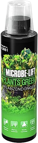 MICROBE-LIFT Plants Green - 236 ml - Komplettdünger für Aquarienpflanzen, reich an Vitaminen, für prächtigen Wuchs und Gesundheit im Süßwasseraquarium von MICROBE-LIFT