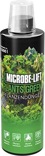 MICROBE-LIFT Plants Green - 473 ml - Komplettdünger für Aquarienpflanzen, reich an Vitaminen, für prächtigen Wuchs und Gesundheit im Süßwasseraquarium von ARKA