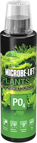 MICROBE-LIFT Plants P - 236 ml - Hochwirksamer Phosphatdünger für üppiges Pflanzenwachstum in Süßwasseraquarien, nitratfrei, ideal für Aquascaping. von MICROBE-LIFT