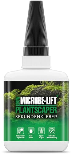 MICROBE-LIFT Plantscaper - 50 g dickflüssig - Pflanzenkleber für Aquascaping, schnell & ergiebig, ideal zum Befestigen von Pflanzen, Moosen & Wurzeln in Süßwasseraquarien von MICROBE-LIFT