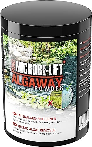 MICROBE-LIFT Pond Algaway Powder - 1000g - Effektiver Fadenalgenentferner für Teiche, beseitigt Algen schnell und verhindert Neubildung, umweltfreundlich. von MICROBE-LIFT